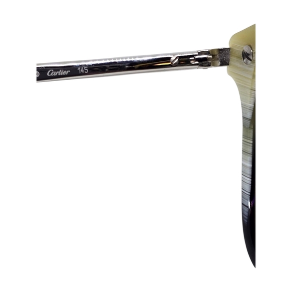 AUTHENTIC CARTIER  DARK GREEN Brown Sunglasses - Picture 9 of 9